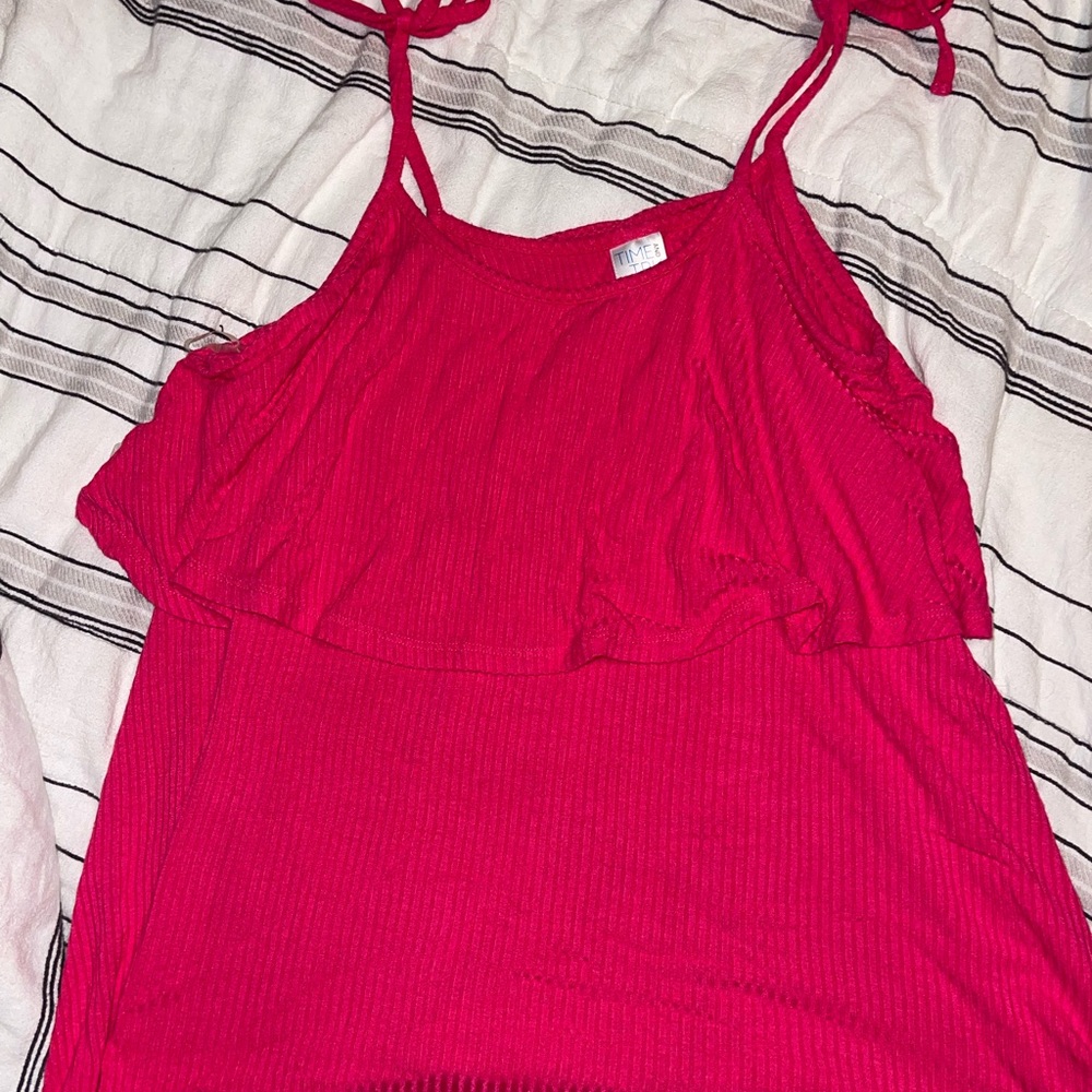 Time and true pink shirt size m